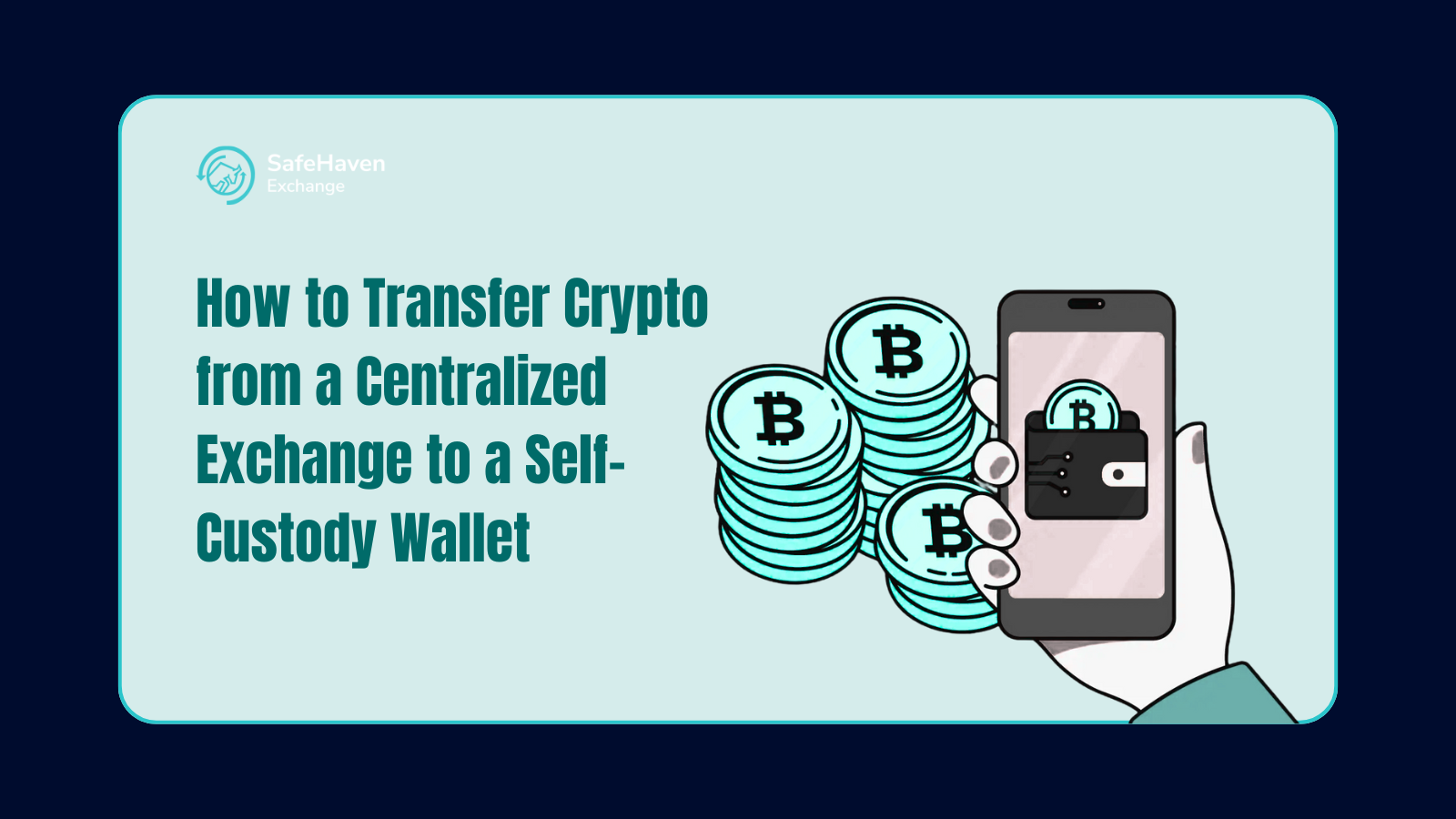 How to Transfer Crypto from a Centralized Exchange to a Self