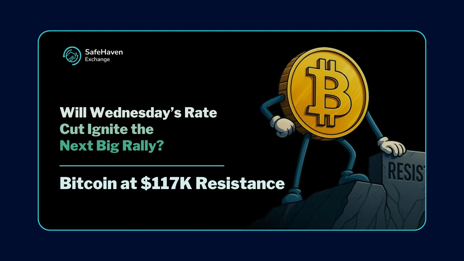 Bitcoin (BTC) Faces Key Resistance: Could Wednesday’s Rate Cut Spark a Breakout?